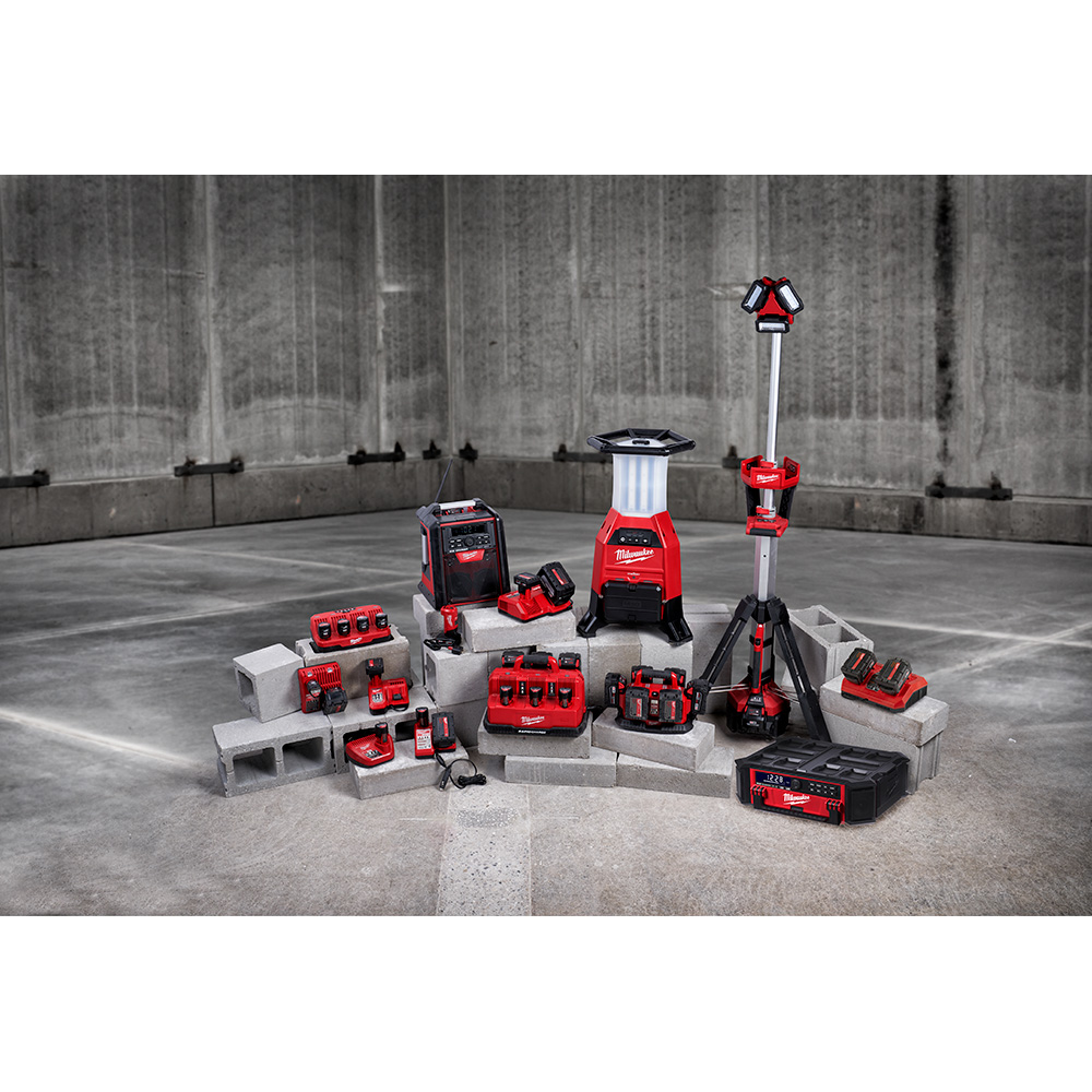 Milwaukee M18 Dual Bay Simultaneous Rapid Charger from Columbia Safety